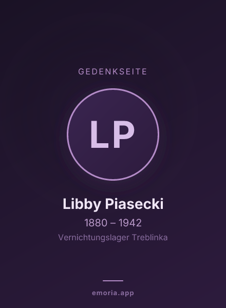 Gedenkportrait von Libby Piasecki
