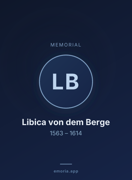 Memorial portrait of Libica von dem Berge