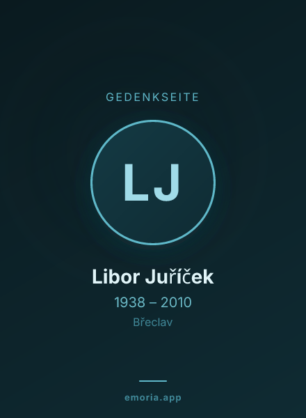 Gedenkportrait von Libor Juříček