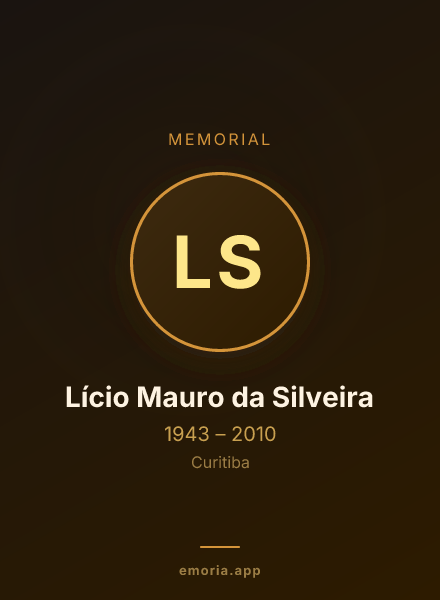 Memorial portrait of Lício Mauro da Silveira