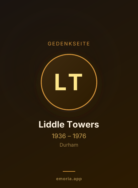 Gedenkportrait von Liddle Towers