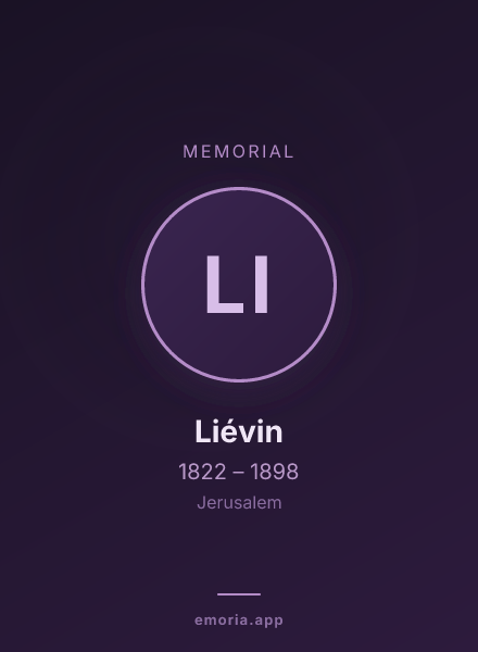 Memorial portrait of Liévin