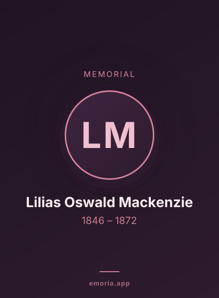 Memorial portrait of Lilias Oswald Mackenzie