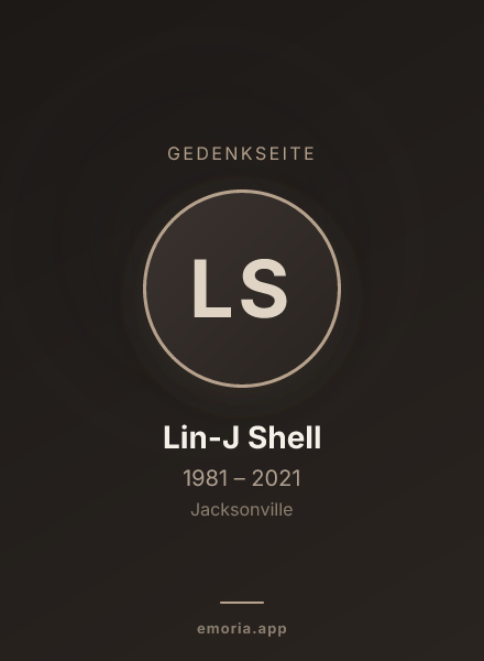 Gedenkportrait von Lin-J Shell