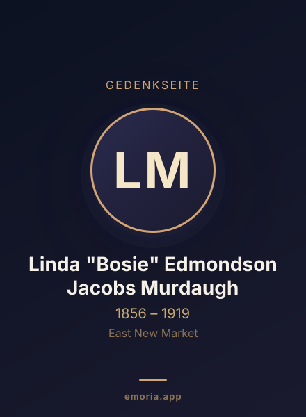 Gedenkportrait von Linda "Bosie" Edmondson Jacobs Murdaugh