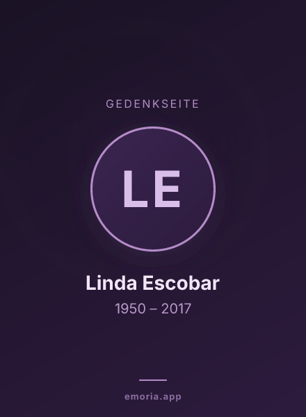 Gedenkportrait von Linda Escobar