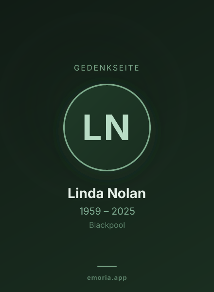 Gedenkportrait von Linda Nolan