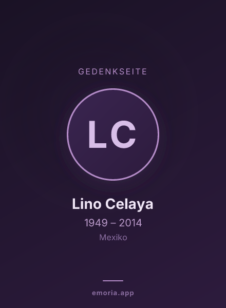 Gedenkportrait von Lino Celaya