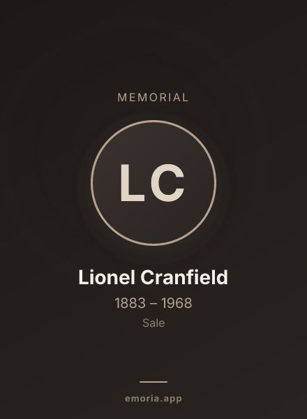 Memorial portrait of Lionel Cranfield