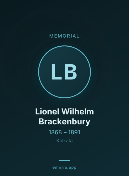 Memorial portrait of Lionel Wilhelm Brackenbury