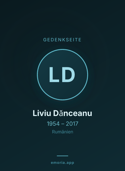 Gedenkportrait von Liviu Dănceanu