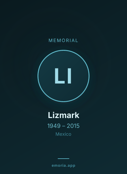 Memorial portrait of Lizmark