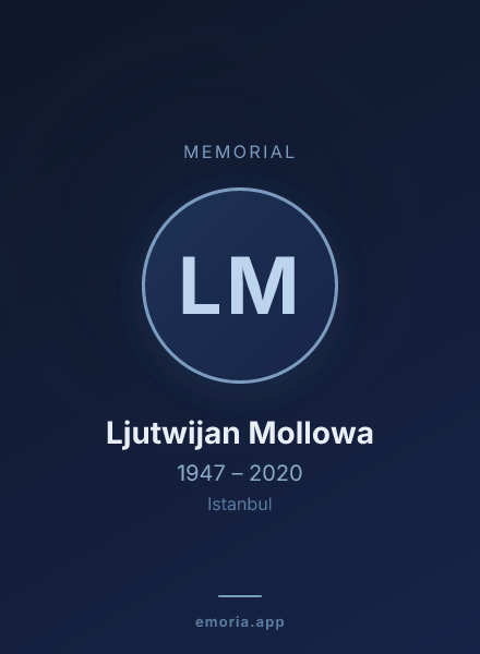 Memorial portrait of Ljutwijan Mollowa