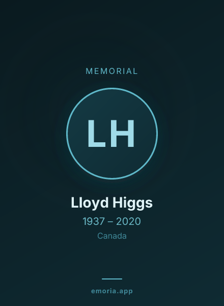 Memorial portrait of Lloyd Higgs