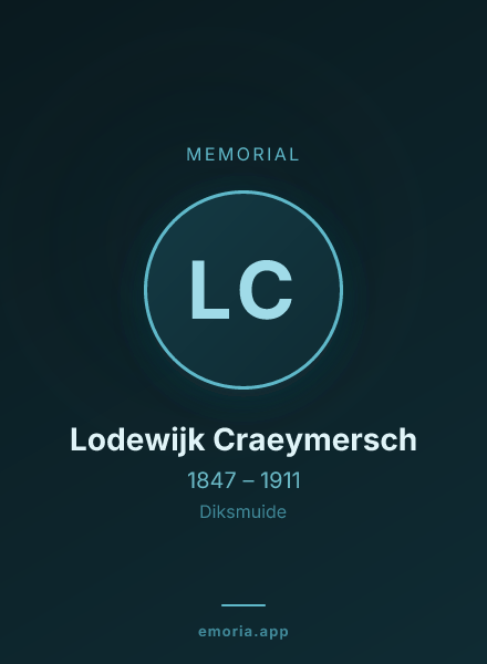 Memorial portrait of Lodewijk Craeymersch