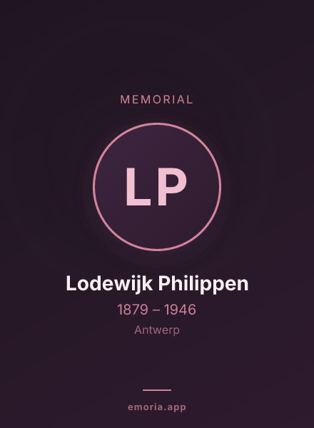 Memorial portrait of Lodewijk Philippen