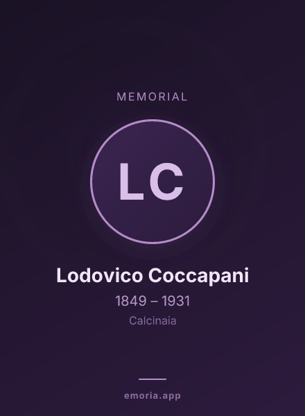 Memorial portrait of Lodovico Coccapani