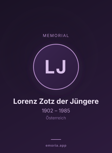 Memorial portrait of Lorenz Zotz der Jüngere