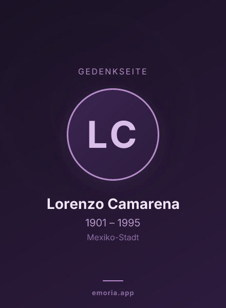 Gedenkportrait von Lorenzo Camarena