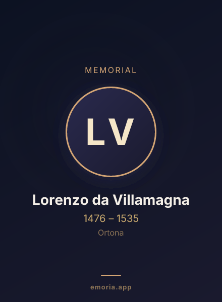 Memorial portrait of Lorenzo da Villamagna