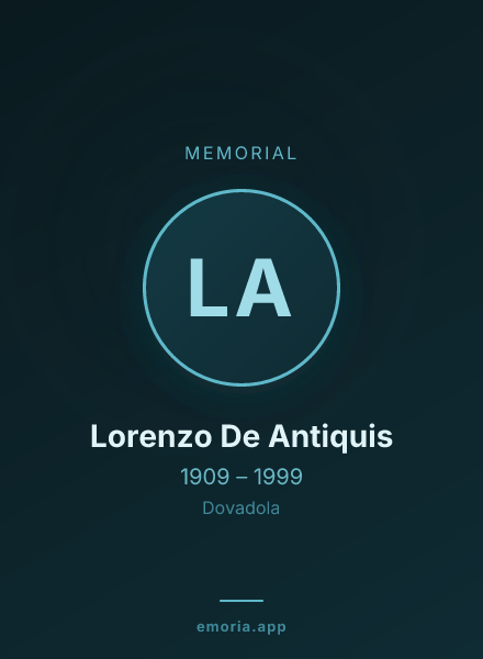 Memorial portrait of Lorenzo De Antiquis