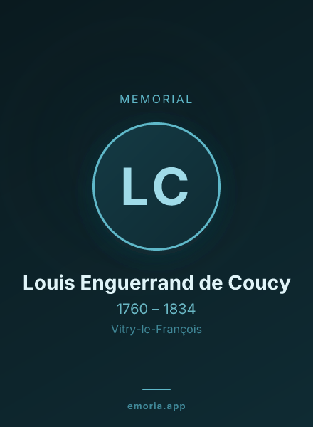 Memorial portrait of Louis Enguerrand de Coucy