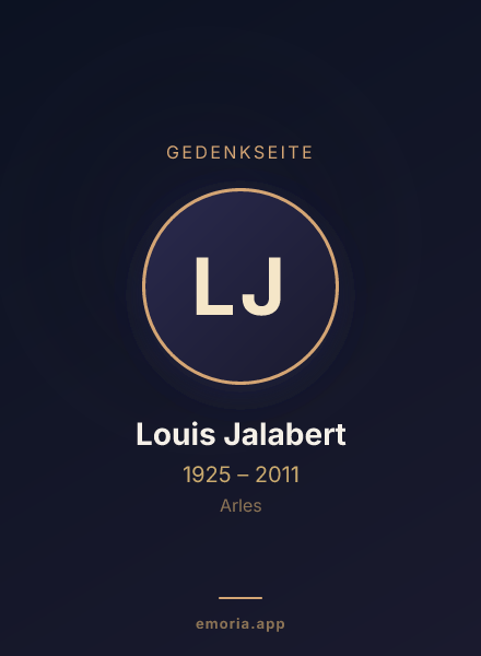 Gedenkportrait von Louis Jalabert