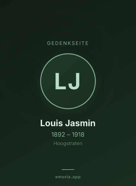 Gedenkportrait von Louis Jasmin