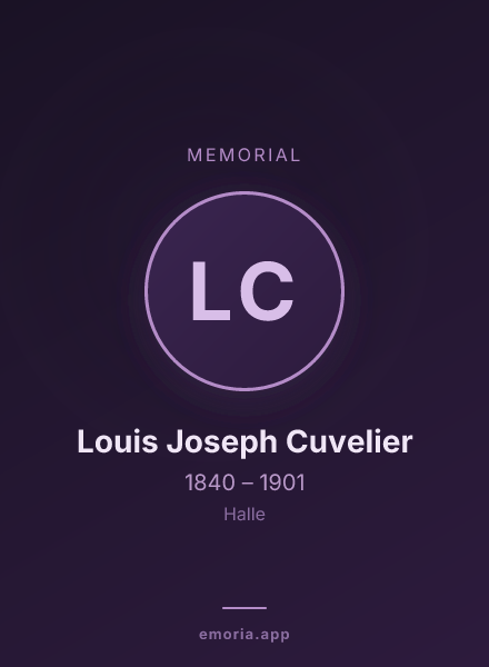 Memorial portrait of Louis Joseph Cuvelier