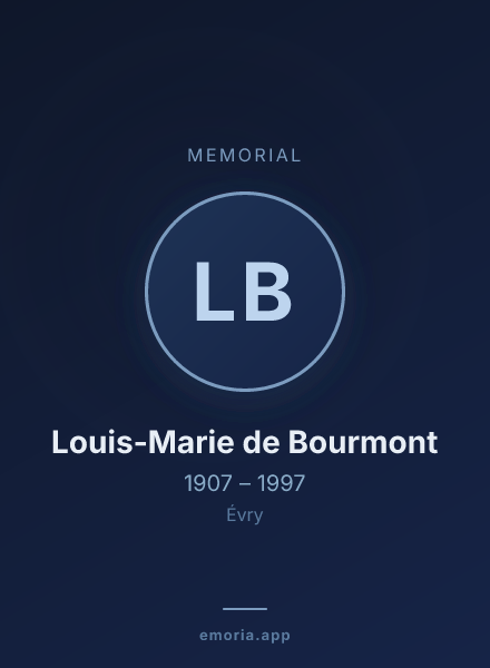 Memorial portrait of Louis-Marie de Bourmont