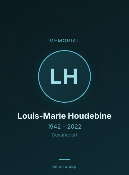 Memorial portrait of Louis-Marie Houdebine