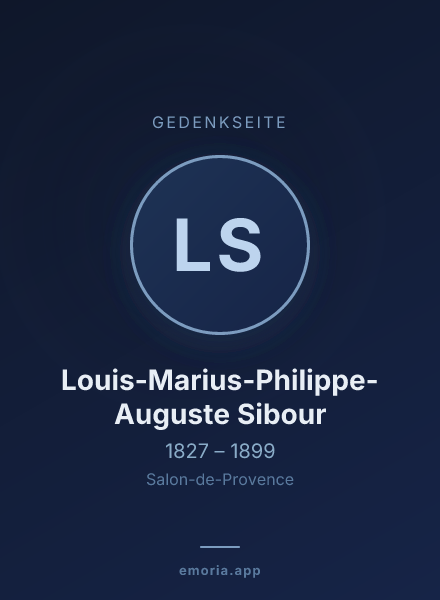 Gedenkportrait von Louis-Marius-Philippe-Auguste Sibour