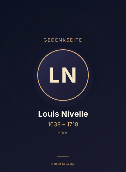 Gedenkportrait von Louis Nivelle