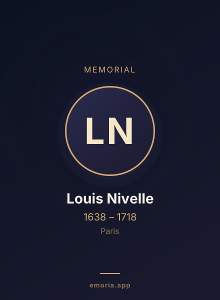 Memorial portrait of Louis Nivelle