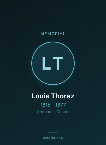 Memorial portrait of Louis Thorez