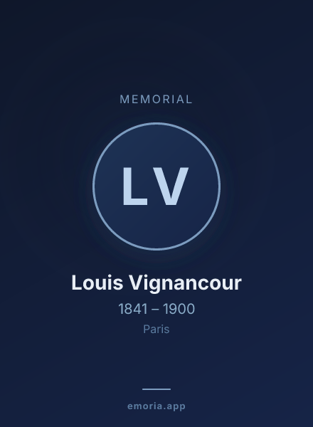 Memorial portrait of Louis Vignancour