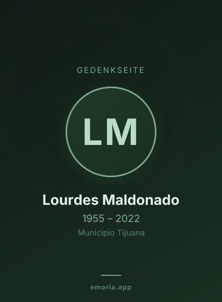 Gedenkportrait von Lourdes Maldonado