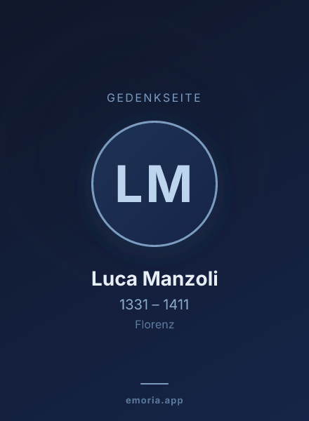 Gedenkportrait von Luca Manzoli