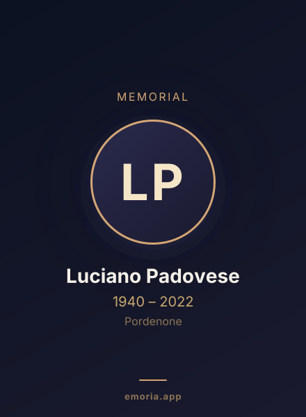 Memorial portrait of Luciano Padovese