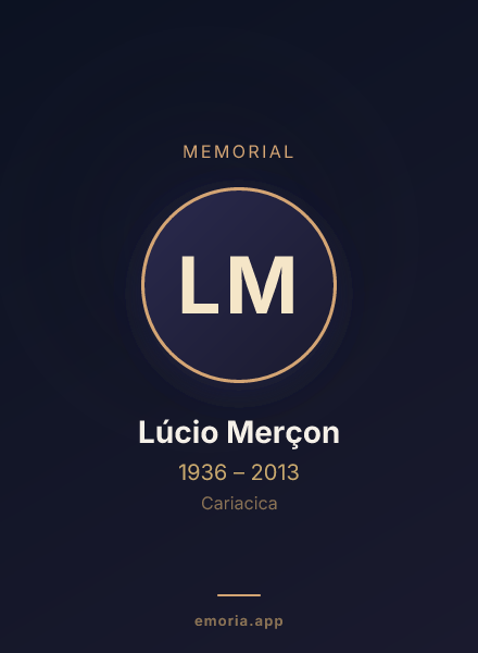 Memorial portrait of Lúcio Merçon