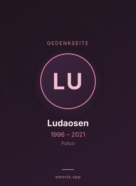 Gedenkportrait von Ludaosen
