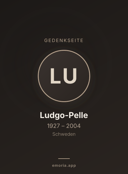 Gedenkportrait von Ludgo-Pelle