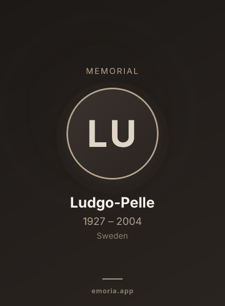 Memorial portrait of Ludgo-Pelle