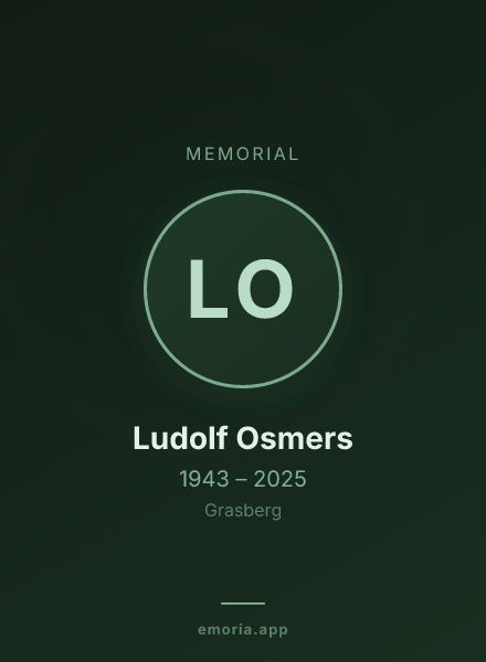 Memorial portrait of Ludolf Osmers