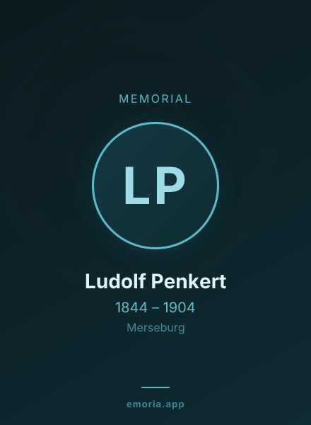 Memorial portrait of Ludolf Penkert
