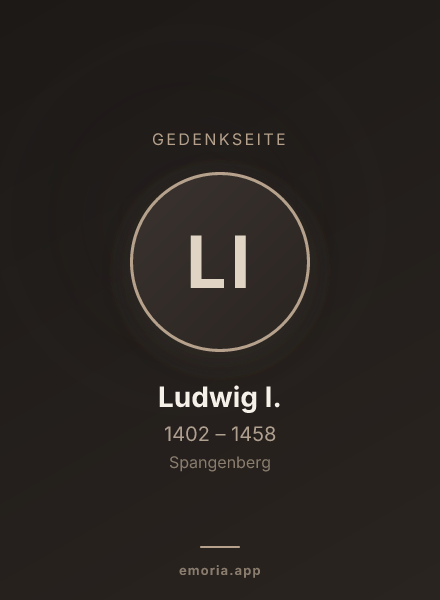Gedenkportrait von Ludwig I.
