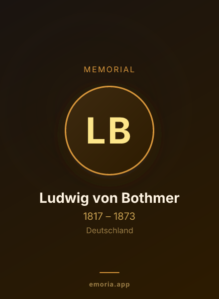 Memorial portrait of Ludwig von Bothmer