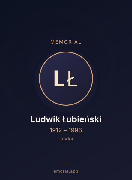 Memorial portrait of Ludwik Łubieński