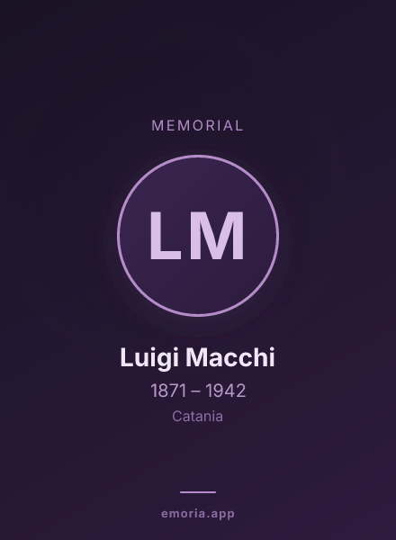 Memorial portrait of Luigi Macchi