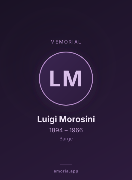 Memorial portrait of Luigi Morosini